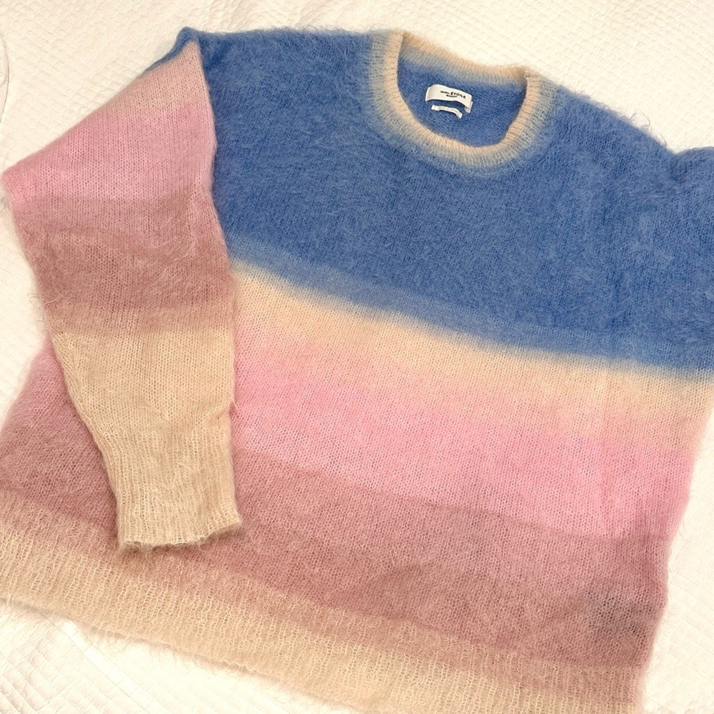 Isabel Marant Drussel Mohair Sweater Pink